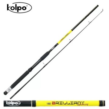Lansetă de spinning Brilliant Kolpo cu două secțiuni