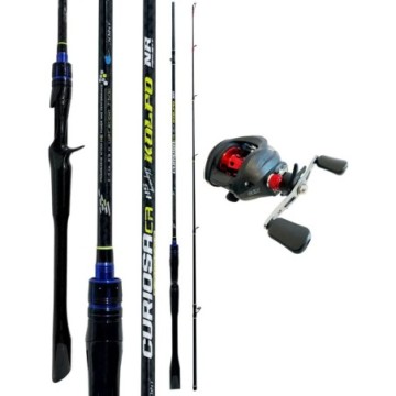 Kit de năluci Kolpo Curiosa CA 2.10 m 7–50 g + KDue 7.2:1 – Precizie și viteză